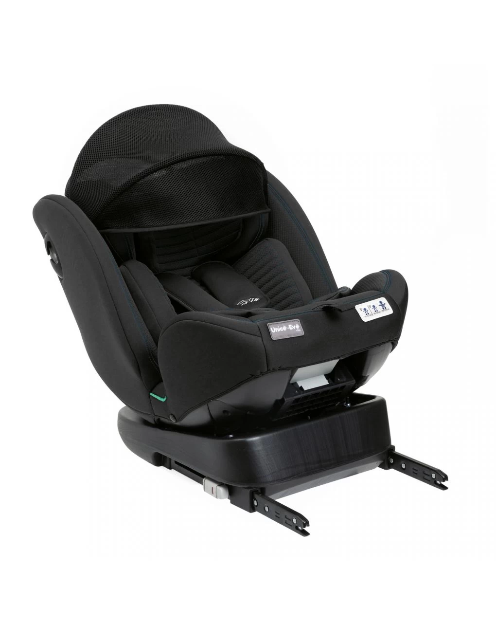 Seggiolino Auto Unico Evo I-size Air Black 40-150 Cm - Chicco 9 Seggiolino Auto Unico Evo I-size Air Black 40-150 Cm - Chicco - immagine 9