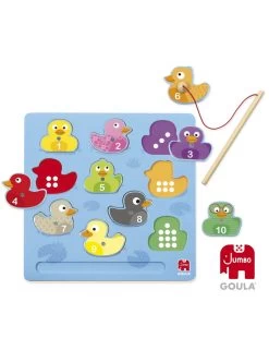 Puzzle In Legno Papere Magnetico - Goula