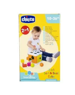 Cubo Incastra &amp; Martella 2in1 - Chicco -Negozio Di Prodotti Per Bambini 6b0c9bb0 xz 1253303 3