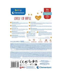 Baby Clementoni - Lovely Cat Sonaglino Morbido Peluche -Negozio Di Prodotti Per Bambini 6b0c9bb0 xz 1254477 2