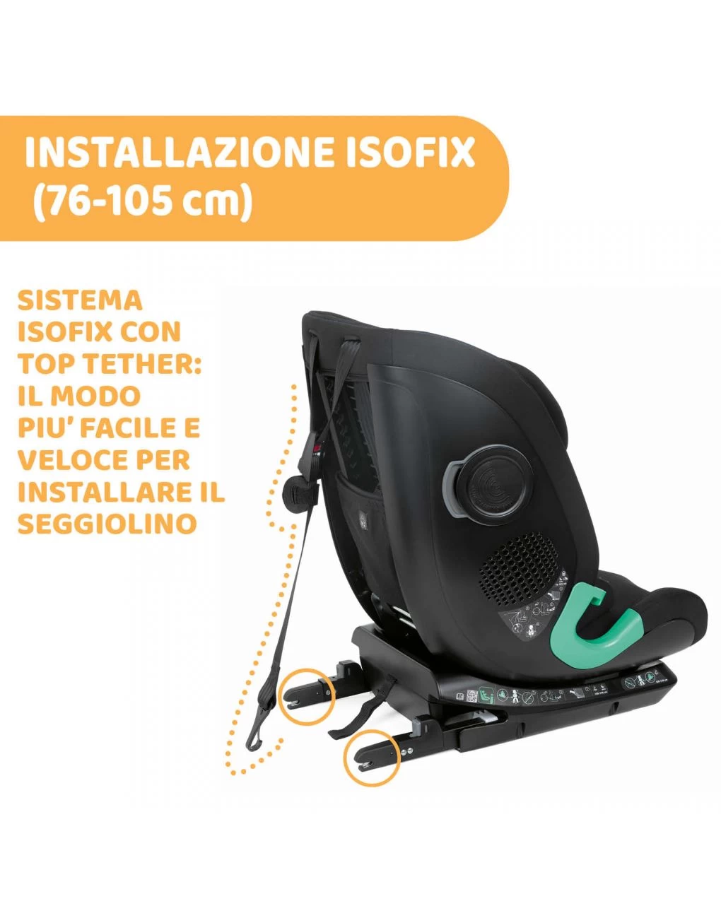 Chicco My Seat I-size Air Black Air 2 Chicco My Seat I-size Air Black Air - immagine 2