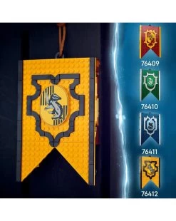 Stendardo Della Casa Tassorosso Da Parete - Sala Comune Castello Di Hogwarts 76412 - Lego Harry Potter -Negozio Di Prodotti Per Bambini 6ee8dd74 xz 1304097 3