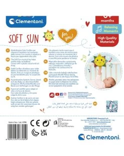 Baby Clementoni - Soft Sun Gioco Musicale, Carillon Neonato -Negozio Di Prodotti Per Bambini 6f8eac7c xz 1254486 2