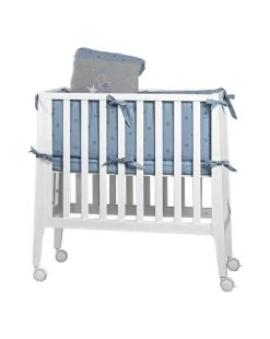 Rivestimento Tessile Culla Stella Converse Azzurro