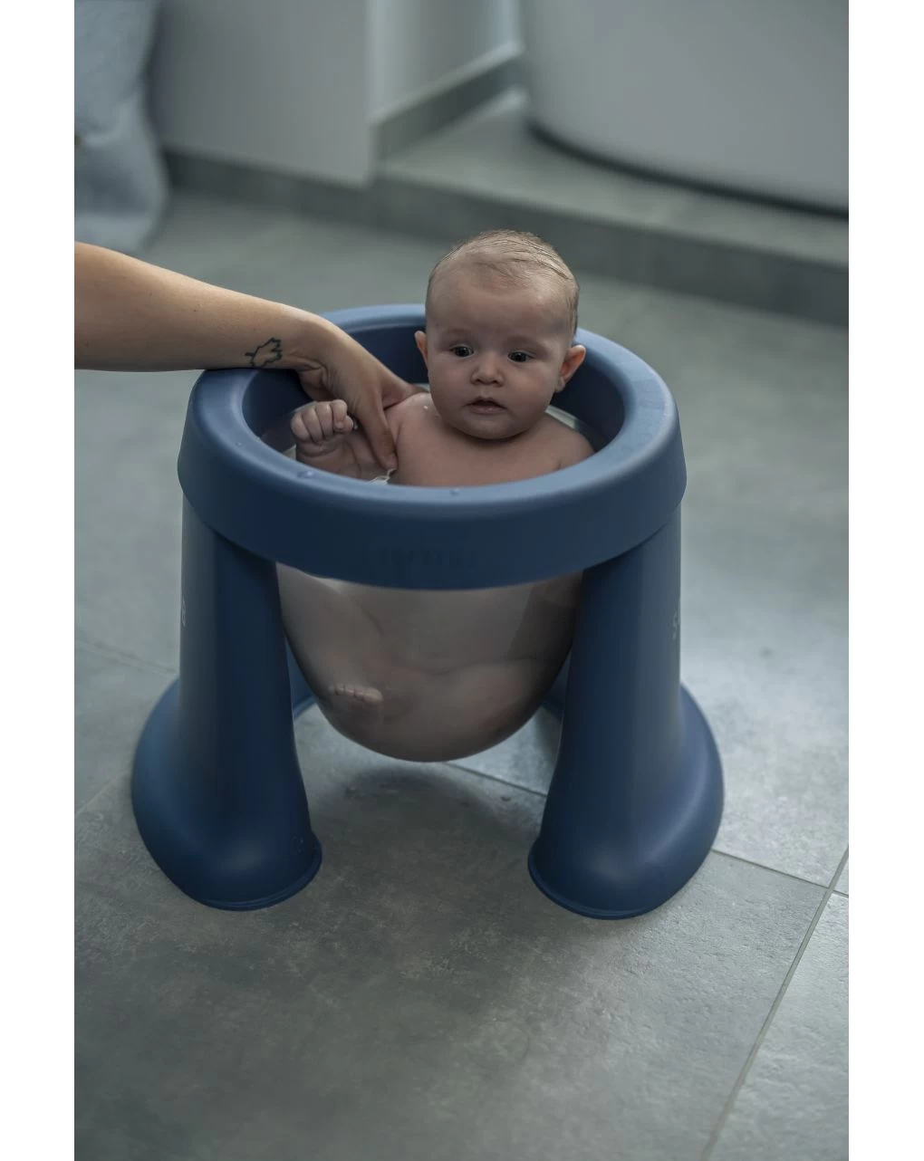 Vaschetta Pieghevole Salvaspazio Azzurra - Softtub 8 Vaschetta Pieghevole Salvaspazio Azzurra - Softtub - immagine 8