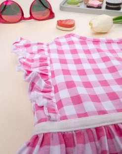 Abito Estivo Bimba In Jersey A Quadretti -Negozio Di Prodotti Per Bambini 77b70fc2 xz 1289602 3