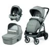 Trio Veloce Slk City Grey Con Culla Grande - Peg Perego