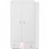 Armadio 2 Ante Bianco My Teddy Rosa
