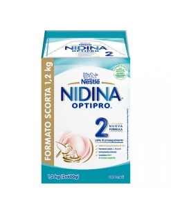 Nestlé Nidina Optipro 2 Da 6 Mesi Latte Di Proseguimento In Polvere - 1.2 Kg (2x600g)