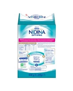 Nestlé Nidina Optipro 1 Dalla Nascita Latte In Polvere - 1.2 Kg (2x600g) 7 Nestlé Nidina Optipro 1 Dalla Nascita Latte In Polvere - 1.2 Kg (2x600g) -Negozio Di Prodotti Per Bambini 7cf542bb xz 1290618 2