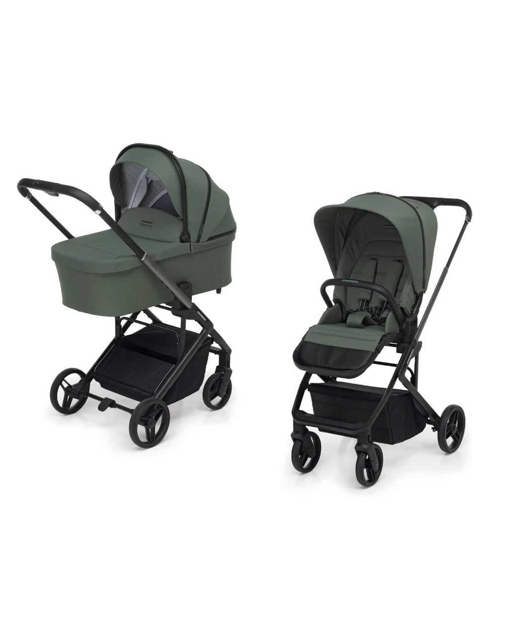 Duo Travel System Tictoc Olive - Foppapedretti 1 Duo Travel System Tictoc Olive - Foppapedretti