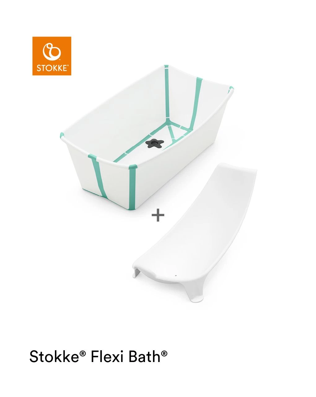 Stokke® Flexi Bath® Bundle White Aqua 1 Stokke® Flexi Bath® Bundle White Aqua