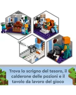 Il Castello Di Ghiaccio 21186 - Lego Minecraft -Negozio Di Prodotti Per Bambini 834f389a xz 1244951 3
