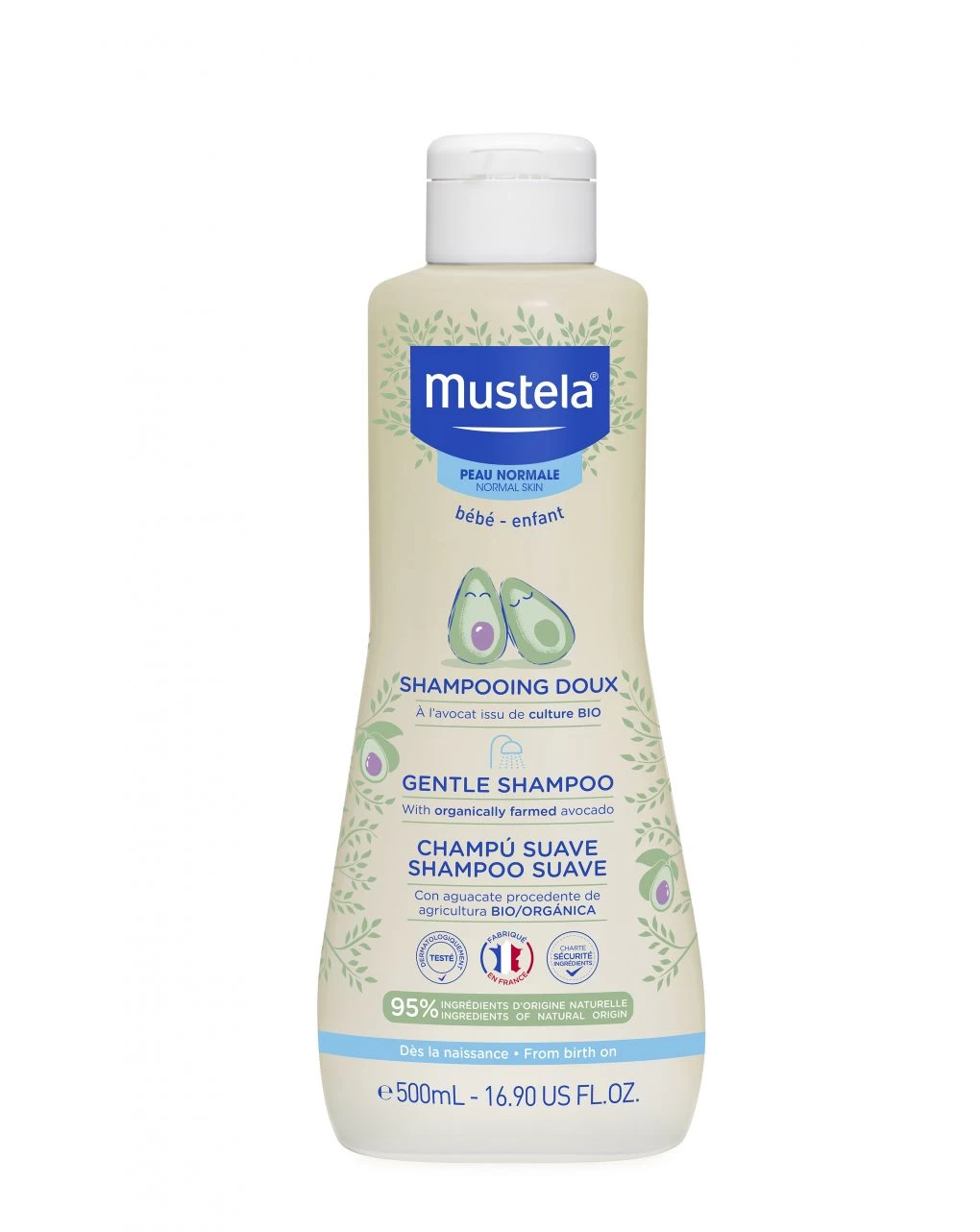 Shampoo Dolce 500ml - Mustela 1 Shampoo Dolce 500ml - Mustela