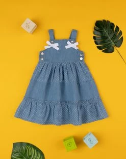 Abito Chambray Bimba Denim