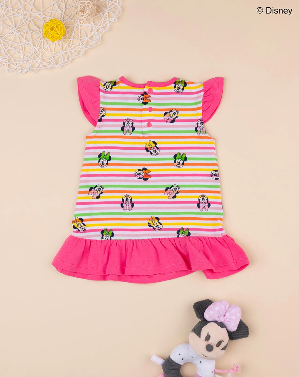 Abito Bimba Multicolor Disney Minnie 2 Abito Bimba Multicolor Disney Minnie - immagine 2