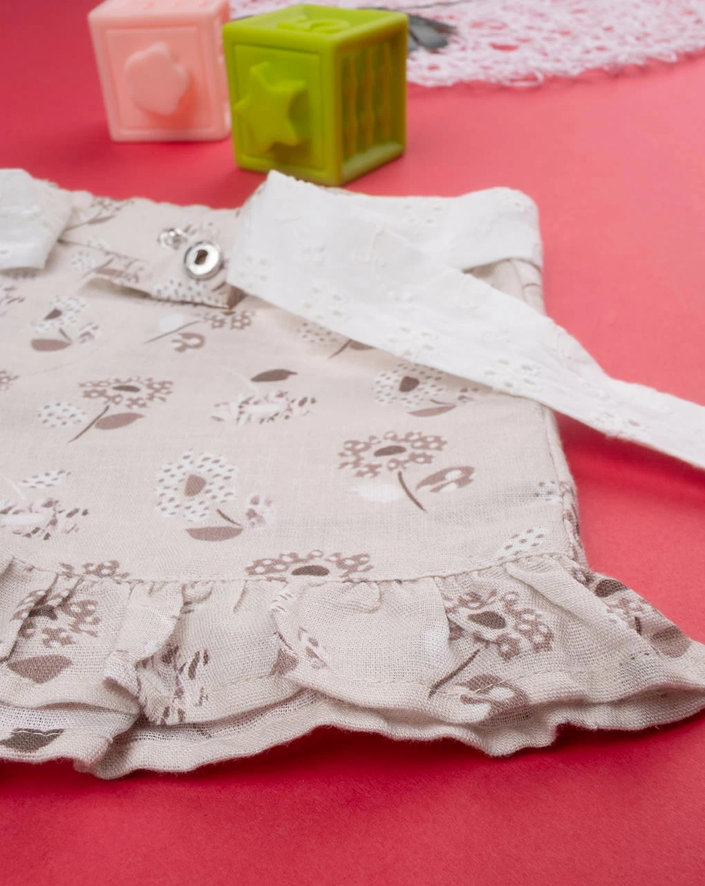 Shorts Lino Bimba Beige 4 Shorts Lino Bimba Beige - immagine 4