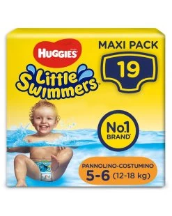 Huggies – Little Swimmers Pacco Doppio Tg. 5-6 (19 Pannolini)