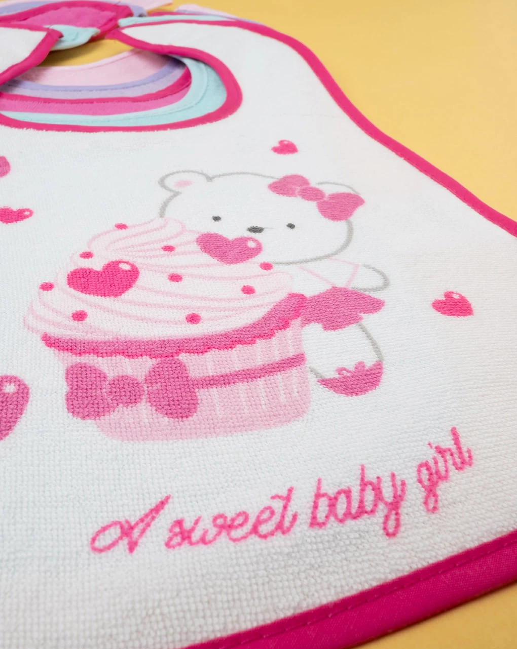 Pack 5 Bavaglini Grandi In Spugna Plastificati 4 Pack 5 Bavaglini Grandi In Spugna Plastificati - immagine 4