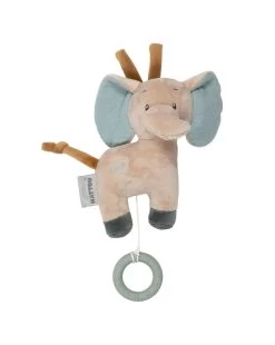 Nattou - Mini Carillon Silicone Axel L'elefante