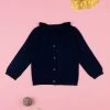 Cardigan Tricot Bimba Blu
