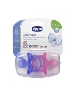 Gommotto Physio Silicone Bimba 6-12m 2pezzi