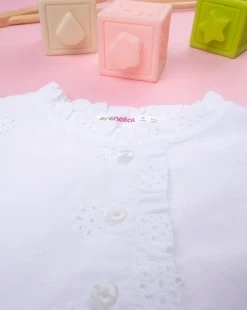 Abito Bimba Sangallo Bianco -Negozio Di Prodotti Per Bambini 907fdb5e xz 1289017 2