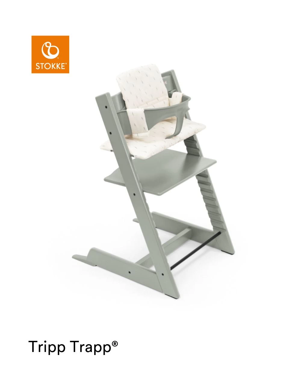 Tripp Trapp® Baby Set Glacier Green - Stokke 4 Tripp Trapp® Baby Set Glacier Green - Stokke - immagine 4