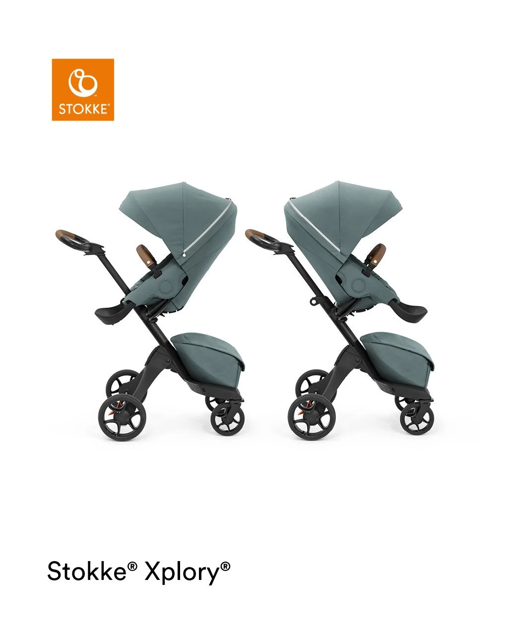 Passeggino Xplory® X Cool Teal - Stokke® 2 Passeggino Xplory® X Cool Teal - Stokke® - immagine 2