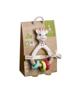 Sonaglio Natur'rings So'pure Sophie La Girafe (materiale 100% Naturale) - Vulli