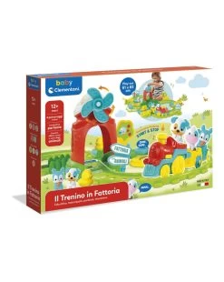 Baby Clementoni - 17756 - Il Trenino In Fattoria, Trenino Motorizzato