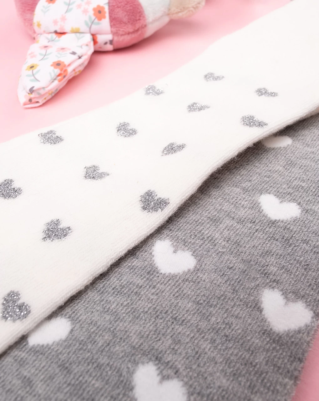 Pack 2 Collant Girl "cuori" 3 Pack 2 Collant Girl "cuori" - immagine 3