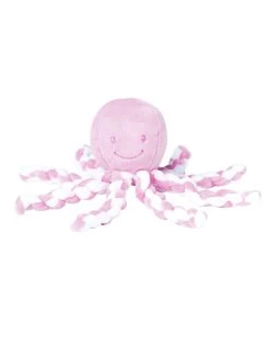 Nattou - Peluche Polipo Rosa