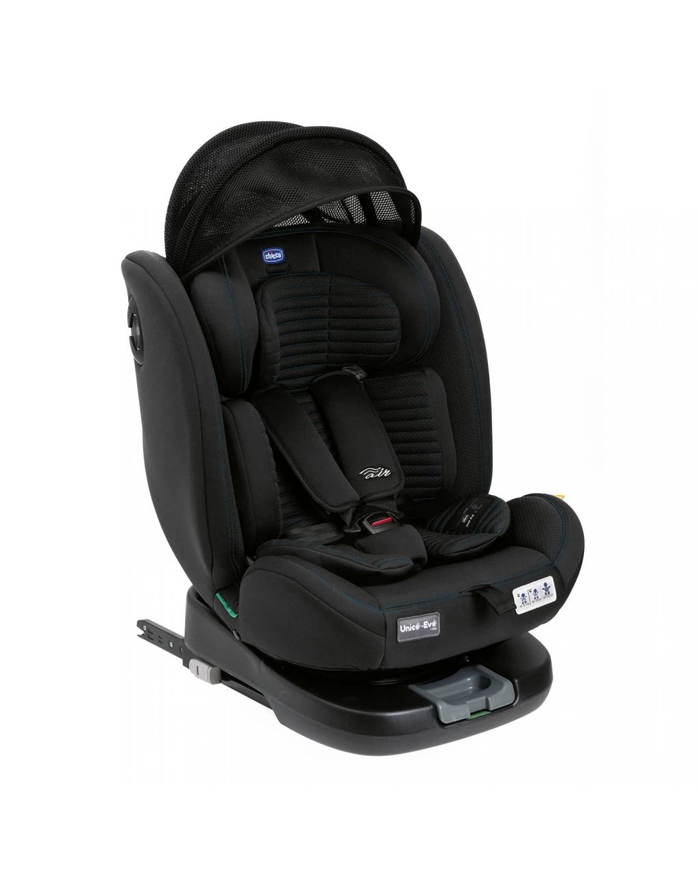 Seggiolino Auto Unico Evo I-size Air Black 40-150 Cm - Chicco 1 Seggiolino Auto Unico Evo I-size Air Black 40-150 Cm - Chicco