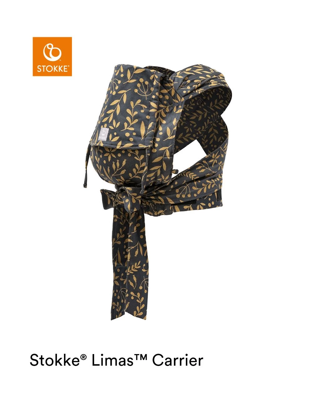 Marsupio Limas™ Carrier Floral Gold - Stokke® 1 Marsupio Limas™ Carrier Floral Gold - Stokke®