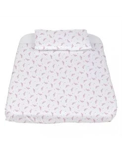 Set Lenzuola Culla 3 Pz Chicco Next2me Pink Ballet
