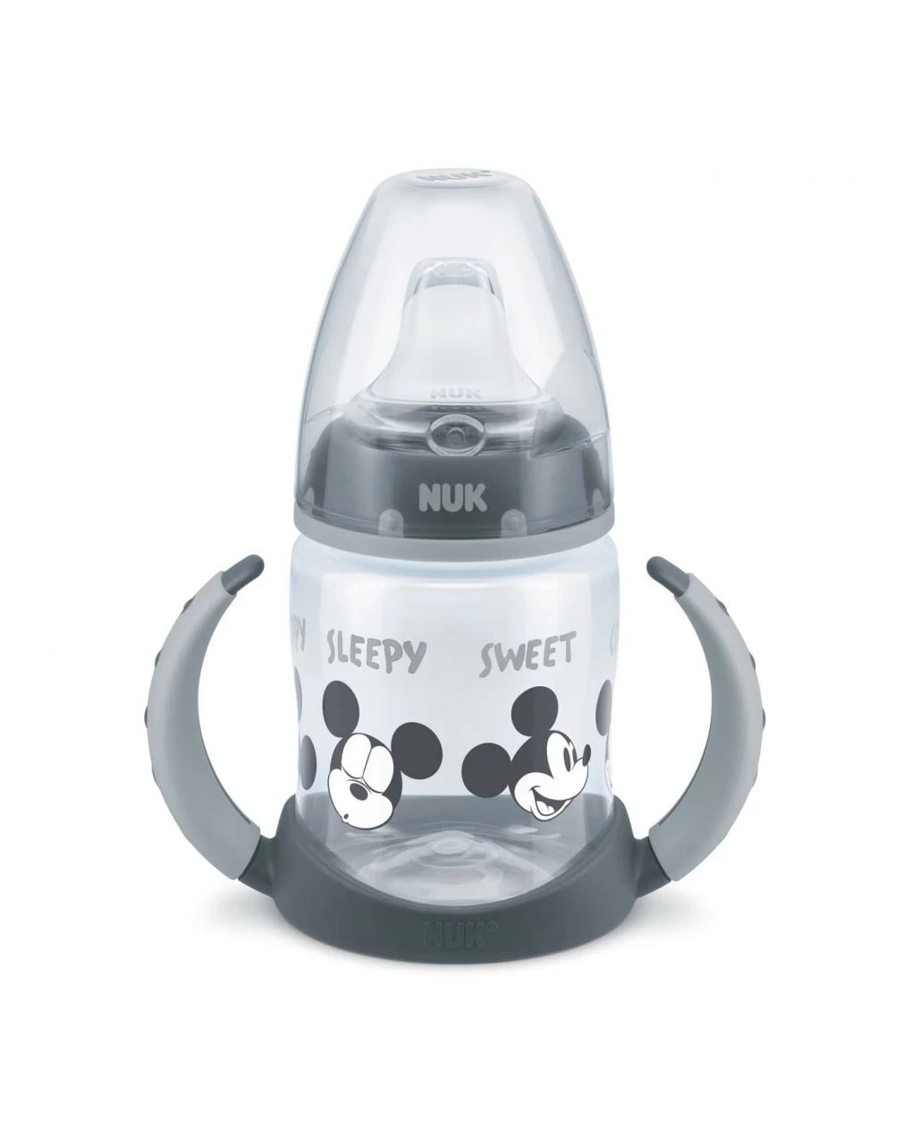 Nuk - Tazza Disney Bevimpara Mickey Grey Silicone 150ml 1 Nuk - Tazza Disney Bevimpara Mickey Grey Silicone 150ml
