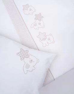 Completo Universale Letto 3 Pezzi Beige Orso E Stelle -Negozio Di Prodotti Per Bambini a0ae48ad xz 1265833 2