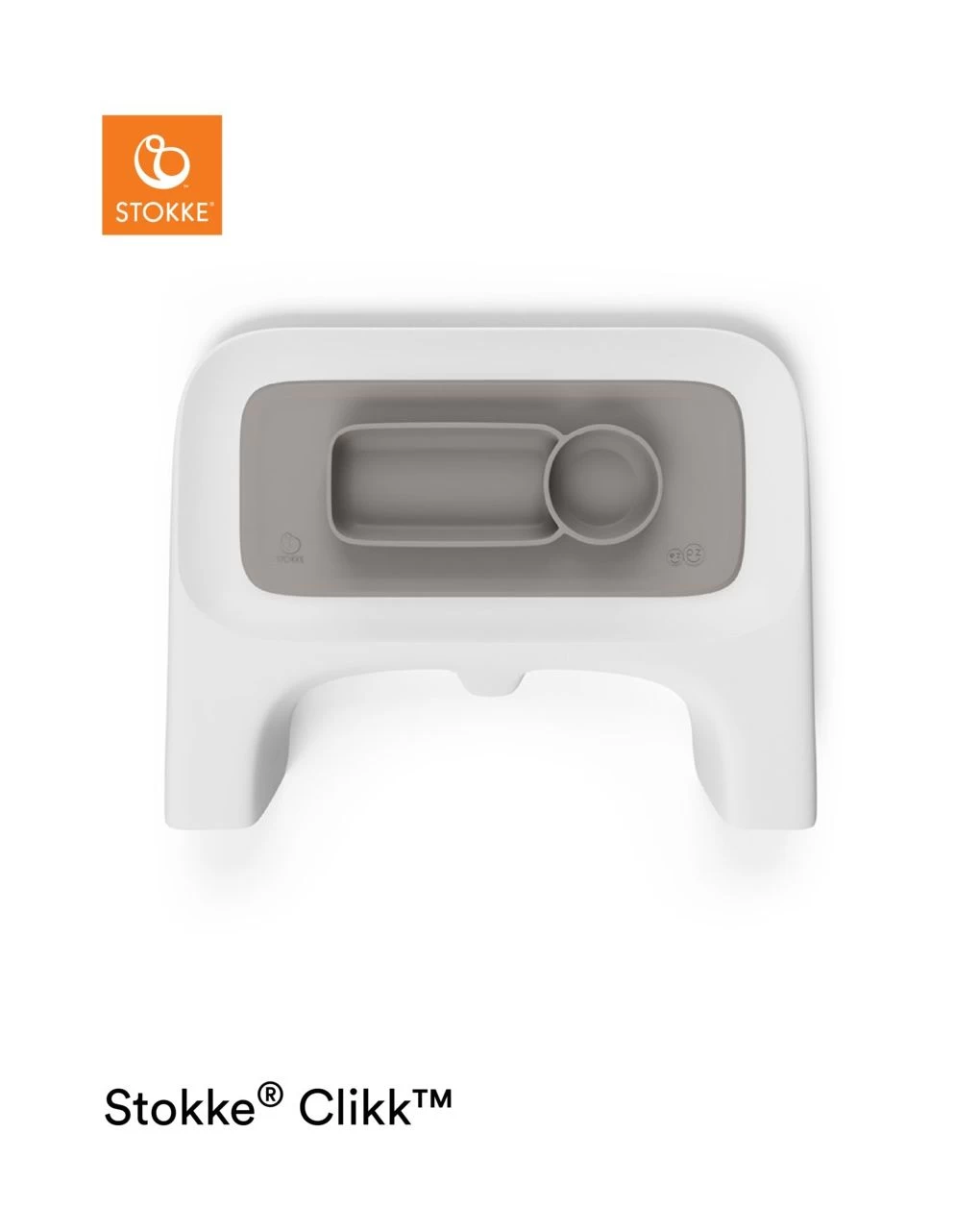 Ezpz™ By Stokke™ Tovaglietta Per Vassoio Clikk™ - Soft Grey 2 Ezpz™ By Stokke™ Tovaglietta Per Vassoio Clikk™ - Soft Grey - immagine 2
