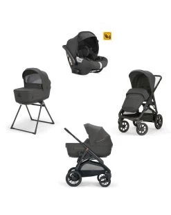 Aptica Xt System Quattro Con Seggiolino Darwin E Telaio - Colore Magnet Grey - Inglesina
