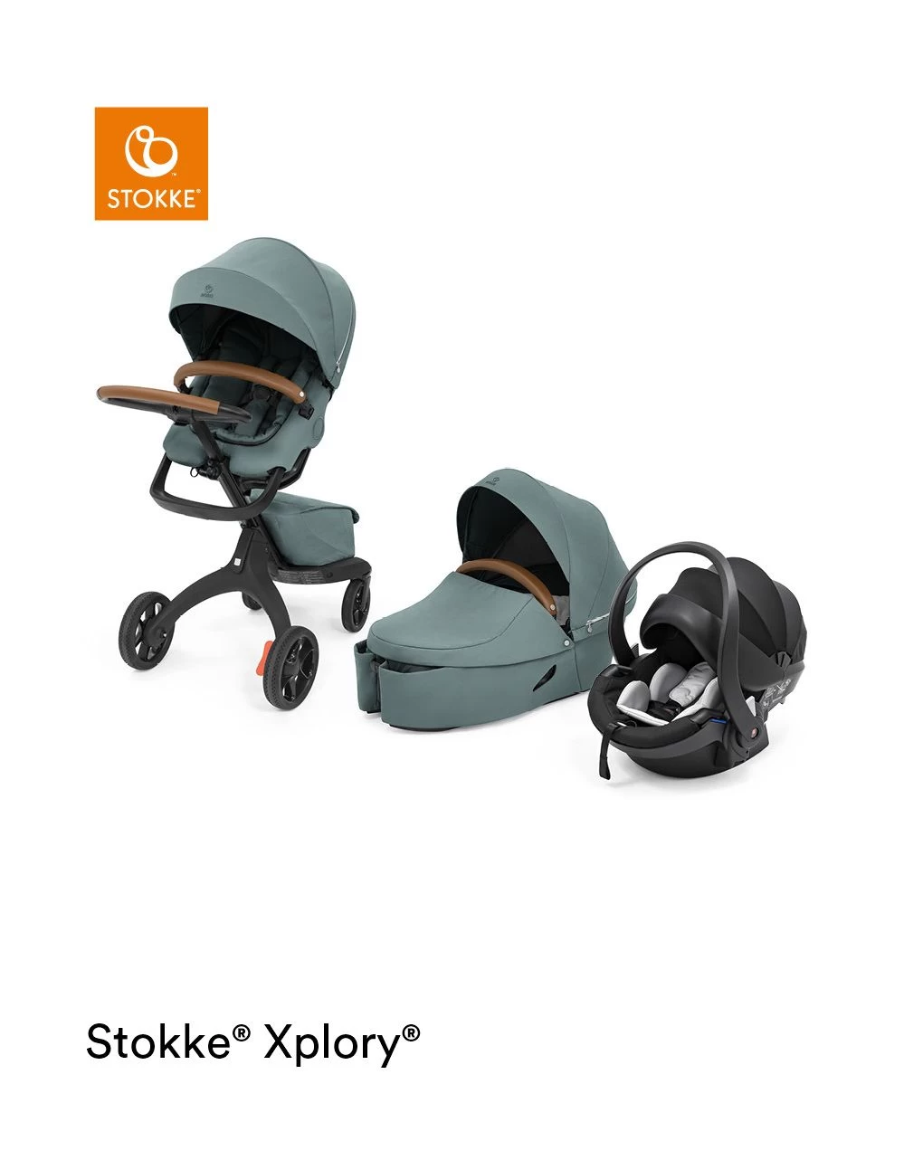 Passeggino Xplory® X Cool Teal - Stokke® 3 Passeggino Xplory® X Cool Teal - Stokke® - immagine 3