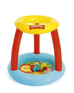 Piscinetta Amici Animali 89x89x84 Cm Struttura Con Tettuccio Interattivo. Include 15 Palline Colorate - Bestway