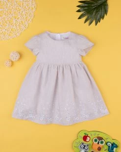 Abito Lino Bimba Beige