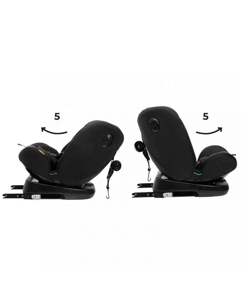 Seggiolino Auto Unico Evo I-size Air Black 40-150 Cm - Chicco 5 Seggiolino Auto Unico Evo I-size Air Black 40-150 Cm - Chicco - immagine 5