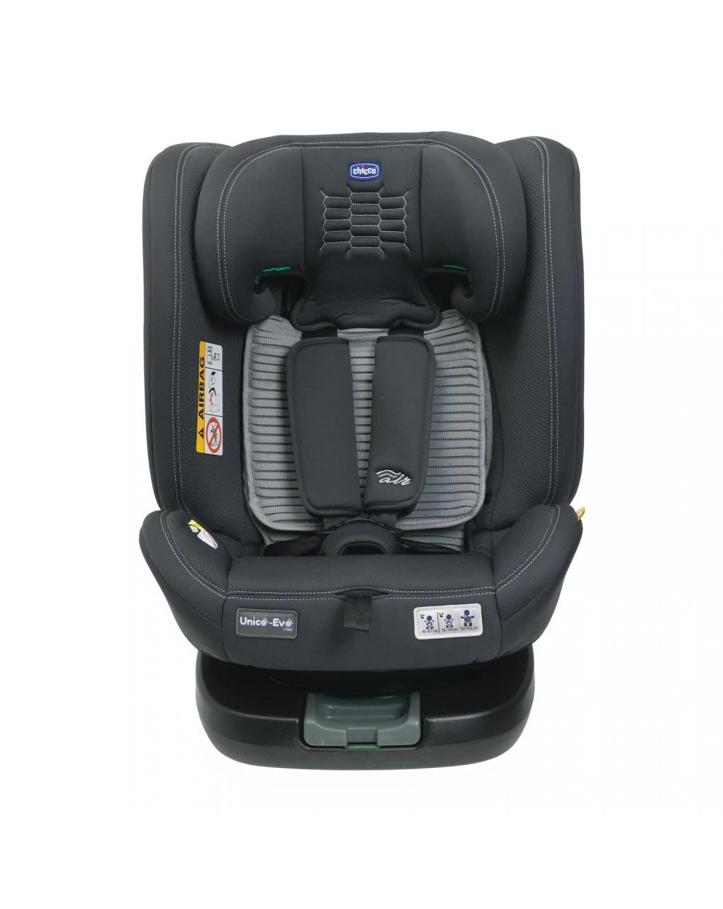 Seggiolino Auto Unico Evo I-size Air Graphite 40-150 Cm - Chicco 8 Seggiolino Auto Unico Evo I-size Air Graphite 40-150 Cm - Chicco - immagine 8