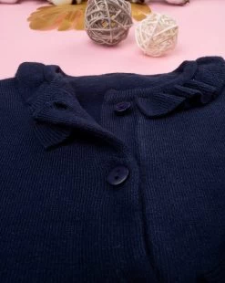 Cardigan Tricot Bimba Blu -Negozio Di Prodotti Per Bambini aad938cf xz 1326393 2