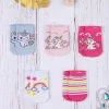 Pack 5 Calze Corte Bimba Unicorni