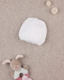 Cappello Ciniglia Bimba Bianco