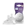 Tettarelle A Risposta Naturale 1m+ - Set Di 2 Tettarelle Senza Bpa - Philips Avent