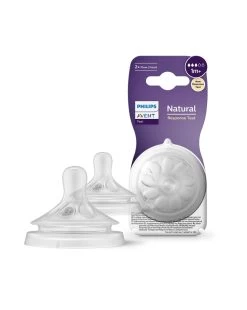 Tettarelle A Risposta Naturale 1m+ - Set Di 2 Tettarelle Senza Bpa - Philips Avent